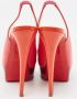 Christian Louboutin Pre-owned Leather heels Red Dames - Thumbnail 5