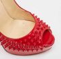 Christian Louboutin Pre-owned Leather heels Red Dames - Thumbnail 7