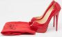 Christian Louboutin Pre-owned Leather heels Red Dames - Thumbnail 9