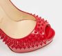 Christian Louboutin Pre-owned Leather heels Red Dames - Thumbnail 6