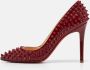 Christian Louboutin Pre-owned Leather heels Red Dames - Thumbnail 2