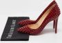 Christian Louboutin Pre-owned Leather heels Red Dames - Thumbnail 9