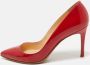 Christian Louboutin Pre-owned Leather heels Red Dames - Thumbnail 2