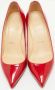 Christian Louboutin Pre-owned Leather heels Red Dames - Thumbnail 3