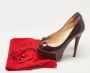 Christian Louboutin Pre-owned Leather heels Red Dames - Thumbnail 8