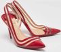 Christian Louboutin Pre-owned Leather heels Red Dames - Thumbnail 3