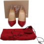 Christian Louboutin Pre-owned Leather heels Red Dames - Thumbnail 3