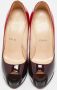 Christian Louboutin Pre-owned Leather heels Red Dames - Thumbnail 2