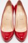 Christian Louboutin Pre-owned Leather heels Red Dames - Thumbnail 3