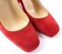 Christian Louboutin Pre-owned Leather heels Red Dames - Thumbnail 8