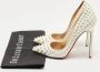 Christian Louboutin Pre-owned Leather heels White Dames - Thumbnail 9