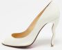 Christian Louboutin Pre-owned Leather heels White Dames - Thumbnail 2