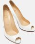 Christian Louboutin Pre-owned Leather heels White Dames - Thumbnail 4