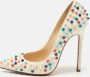 Christian Louboutin Pre-owned Leather heels White Dames - Thumbnail 2