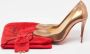 Christian Louboutin Pre-owned Leather heels Yellow Dames - Thumbnail 9