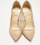 Christian Louboutin Pre-owned Leather heels Yellow Dames - Thumbnail 2