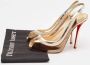 Christian Louboutin Pre-owned Leather heels Yellow Dames - Thumbnail 8