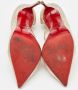 Christian Louboutin Pre-owned Leather heels Yellow Dames - Thumbnail 5