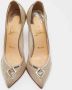 Christian Louboutin Pre-owned Leather heels Yellow Dames - Thumbnail 2