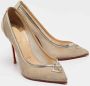 Christian Louboutin Pre-owned Leather heels Yellow Dames - Thumbnail 3