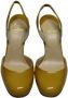 Christian Louboutin Pre-owned Leather heels Yellow Dames - Thumbnail 5