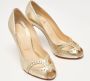 Christian Louboutin Pre-owned Leather heels Yellow Dames - Thumbnail 3