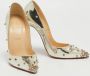 Christian Louboutin Pre-owned Leather heels Yellow Dames - Thumbnail 2