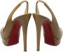 Christian Louboutin Pre-owned Leather sandals Beige Dames - Thumbnail 4