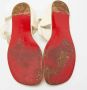 Christian Louboutin Pre-owned Leather sandals Beige Dames - Thumbnail 6