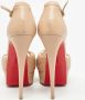 Christian Louboutin Pre-owned Leather sandals Beige Dames - Thumbnail 5