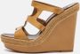 Christian Louboutin Pre-owned Leather sandals Beige Dames - Thumbnail 2