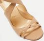 Christian Louboutin Pre-owned Leather sandals Beige Dames - Thumbnail 8