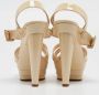 Christian Louboutin Pre-owned Leather sandals Beige Dames - Thumbnail 5