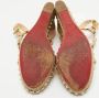 Christian Louboutin Pre-owned Leather sandals Beige Dames - Thumbnail 7