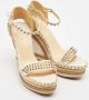 Christian Louboutin Pre-owned Leather sandals Beige Dames - Thumbnail 3