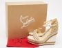 Christian Louboutin Pre-owned Leather sandals Beige Dames - Thumbnail 8