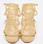 Christian Louboutin Pre-owned Leather sandals Beige Dames - Thumbnail 2