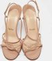 Christian Louboutin Pre-owned Leather sandals Beige Dames - Thumbnail 3