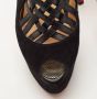 Christian Louboutin Pre-owned Leather sandals Black Dames - Thumbnail 7