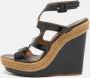 Christian Louboutin Pre-owned Leather sandals Black Dames - Thumbnail 2