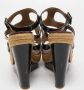 Christian Louboutin Pre-owned Leather sandals Black Dames - Thumbnail 5