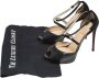 Christian Louboutin Pre-owned Leather sandals Black Dames - Thumbnail 7