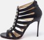 Christian Louboutin Pre-owned Leather sandals Black Dames - Thumbnail 2