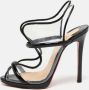 Christian Louboutin Pre-owned Leather sandals Black Dames - Thumbnail 2