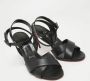 Christian Louboutin Pre-owned Leather sandals Black Dames - Thumbnail 4