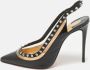 Christian Louboutin Pre-owned Leather sandals Black Dames - Thumbnail 2