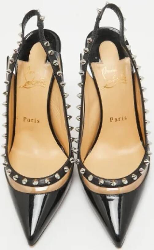 Christian Louboutin Pre-owned Leather sandals Black Dames