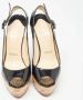 Christian Louboutin Pre-owned Leather sandals Black Dames - Thumbnail 3