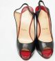 Christian Louboutin Pre-owned Leather sandals Black Dames - Thumbnail 2