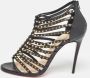 Christian Louboutin Pre-owned Leather sandals Black Dames - Thumbnail 2